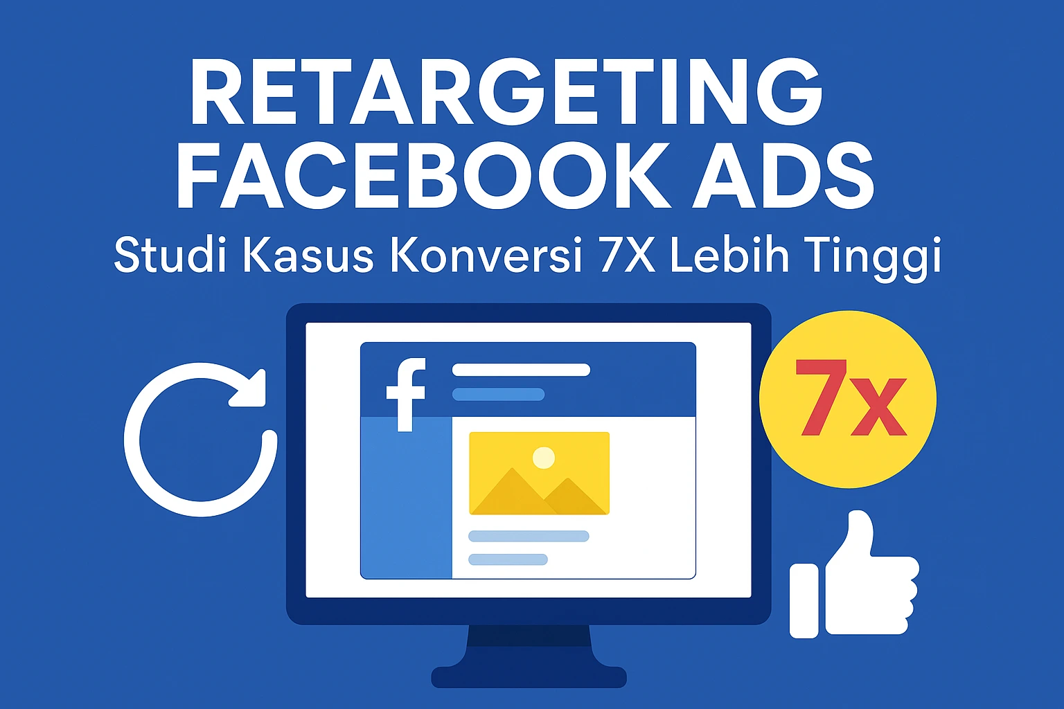 Retargeting Facebook Ads: Studi Kasus Konversi 7X Lebih Tinggi