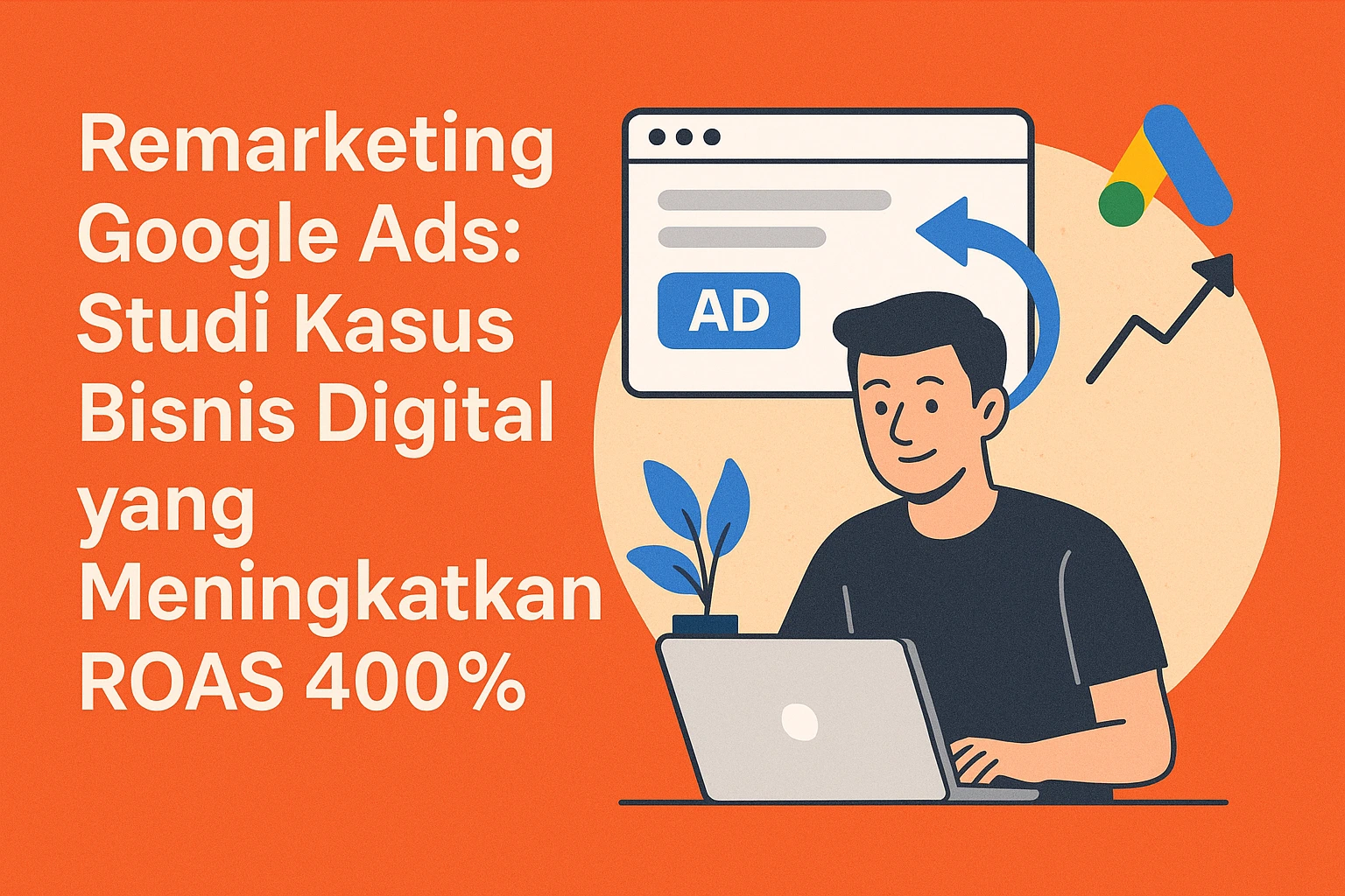 Remarketing Google Ads: Studi Kasus Bisnis Digital yang Meningkatkan ROAS 400%