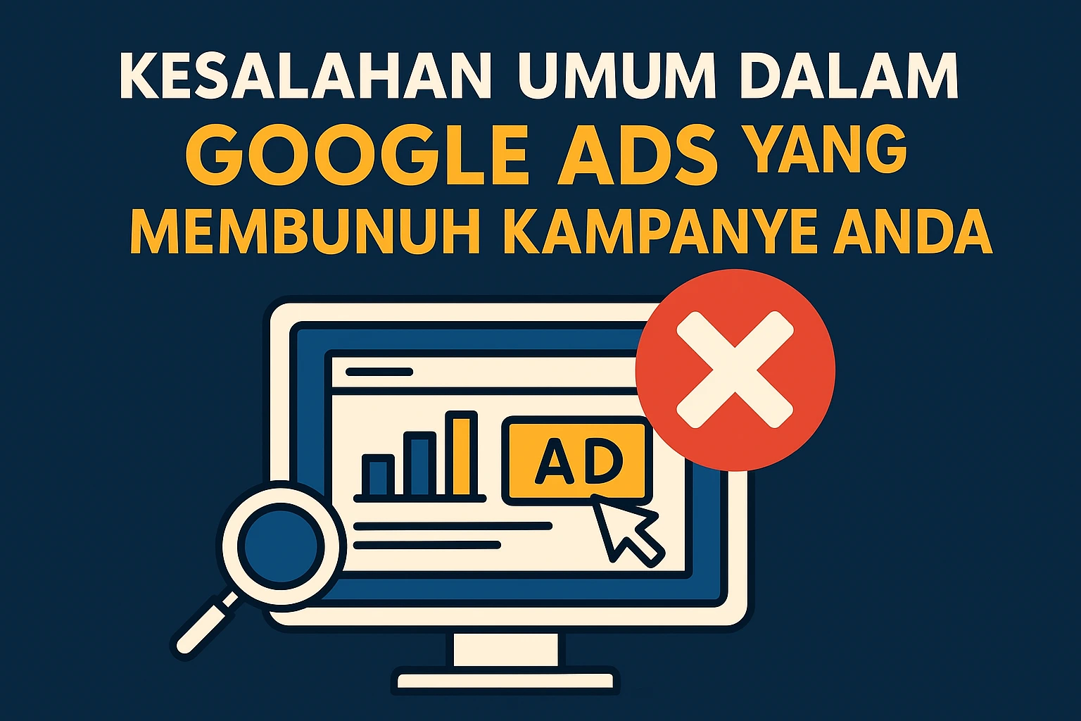 Kesalahan Umum dalam Google Ads yang Bisa Membunuh Kampanye Anda