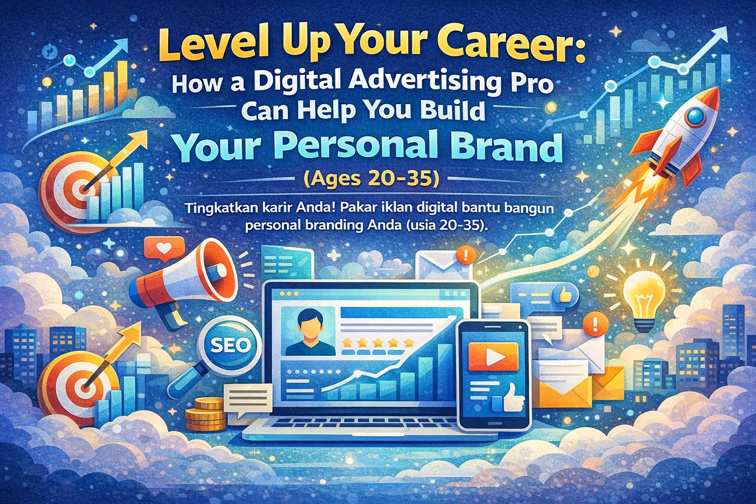 Level Up Your Career:  How a Digital Advertising Pro Can Help You Build Your Personal Brand (Ages 20-35)