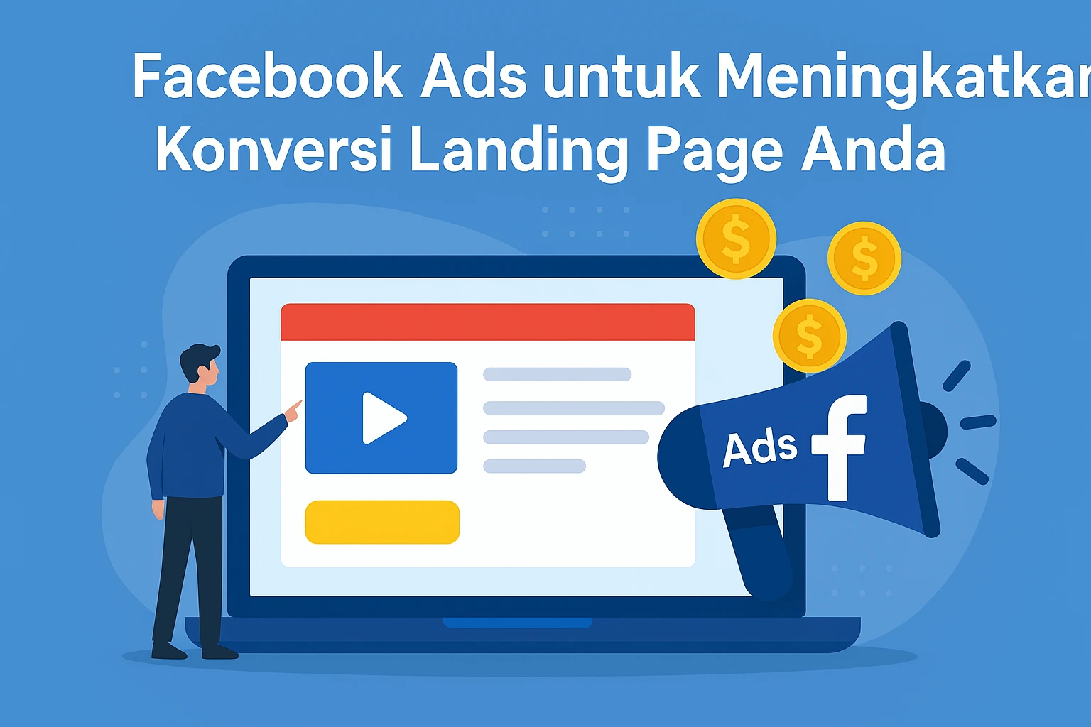 Facebook Ads untuk Meningkatkan Konversi Landing Page Anda