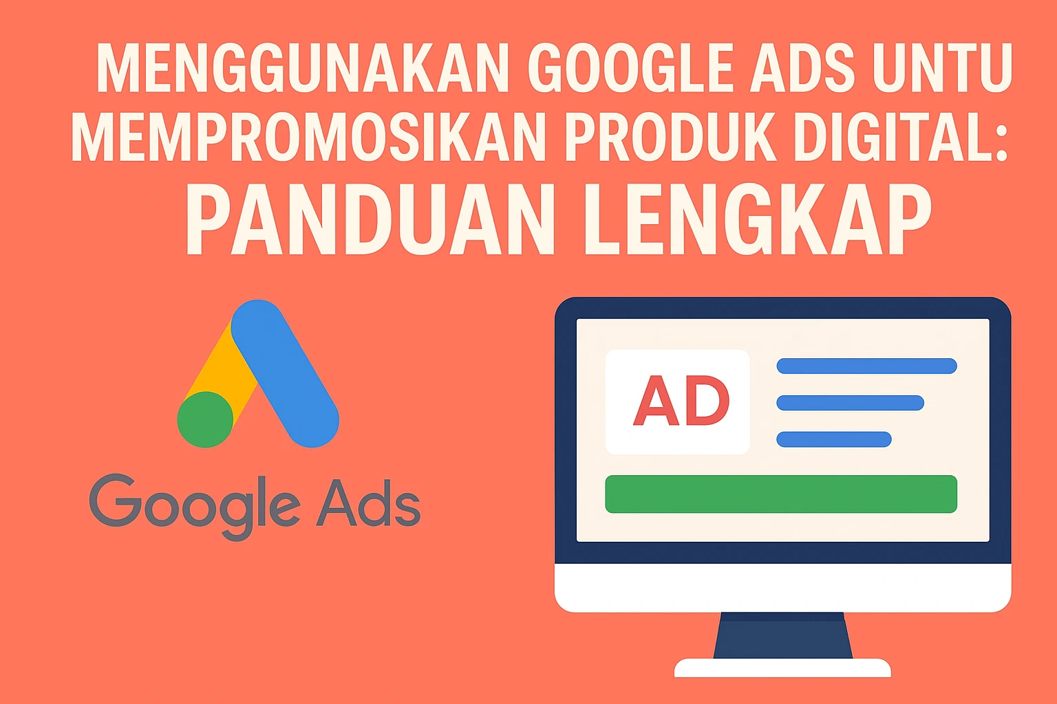 Menggunakan Google Ads untuk Mempromosikan Produk Digital: Panduan Lengkap