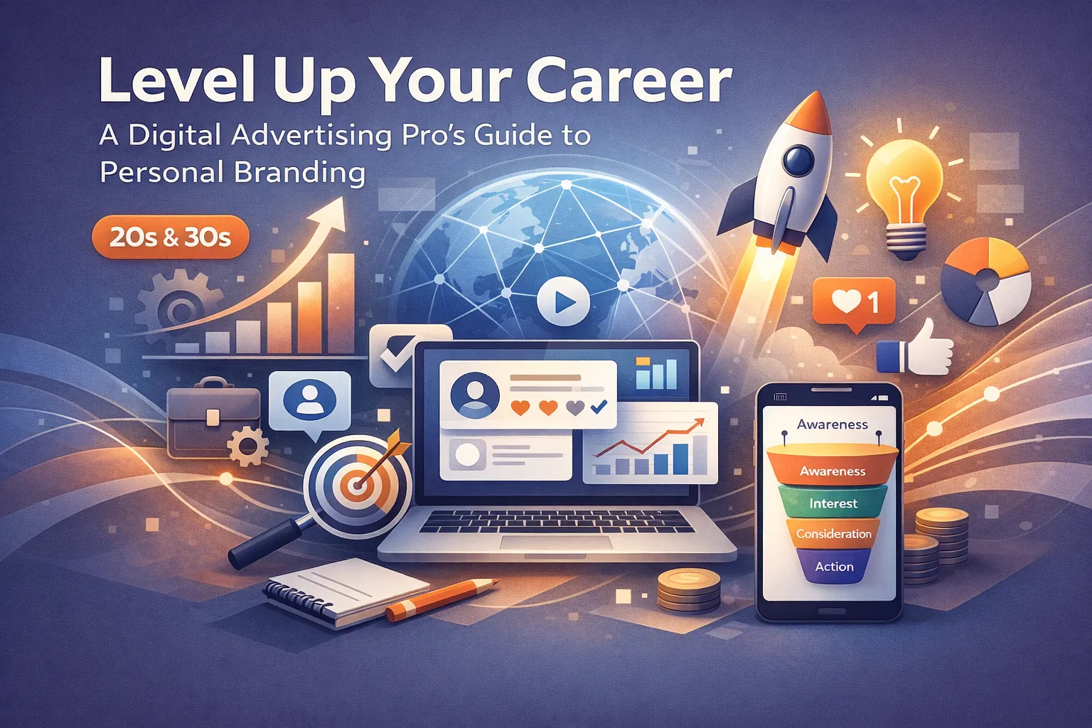 Level Up Your Career:  A Digital Advertising Pro's Guide to Personal Branding (20s & 30s)