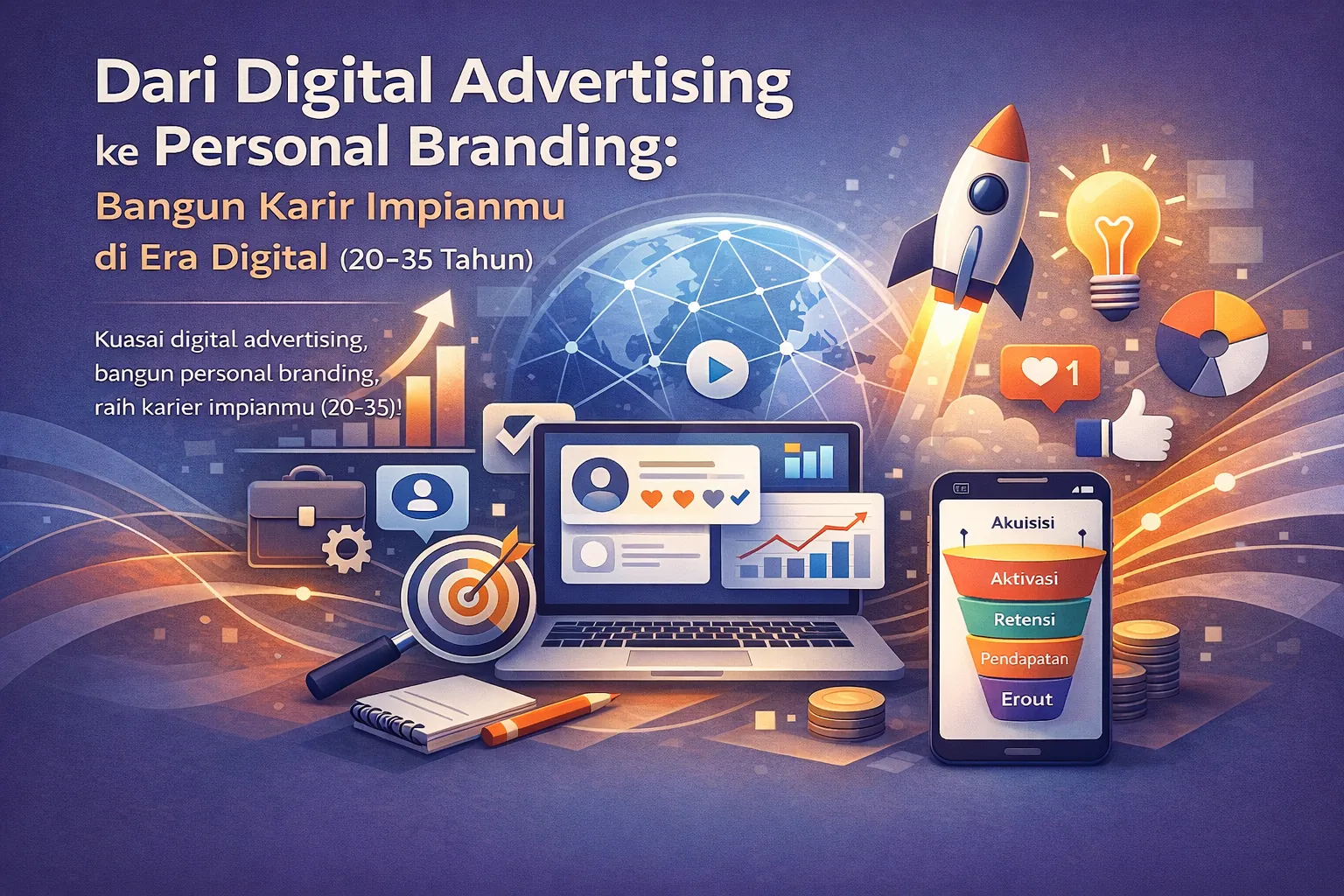 Dari Digital Advertising ke Personal Branding: Bangun Karir Impianmu di Era Digital (20-35 Tahun)