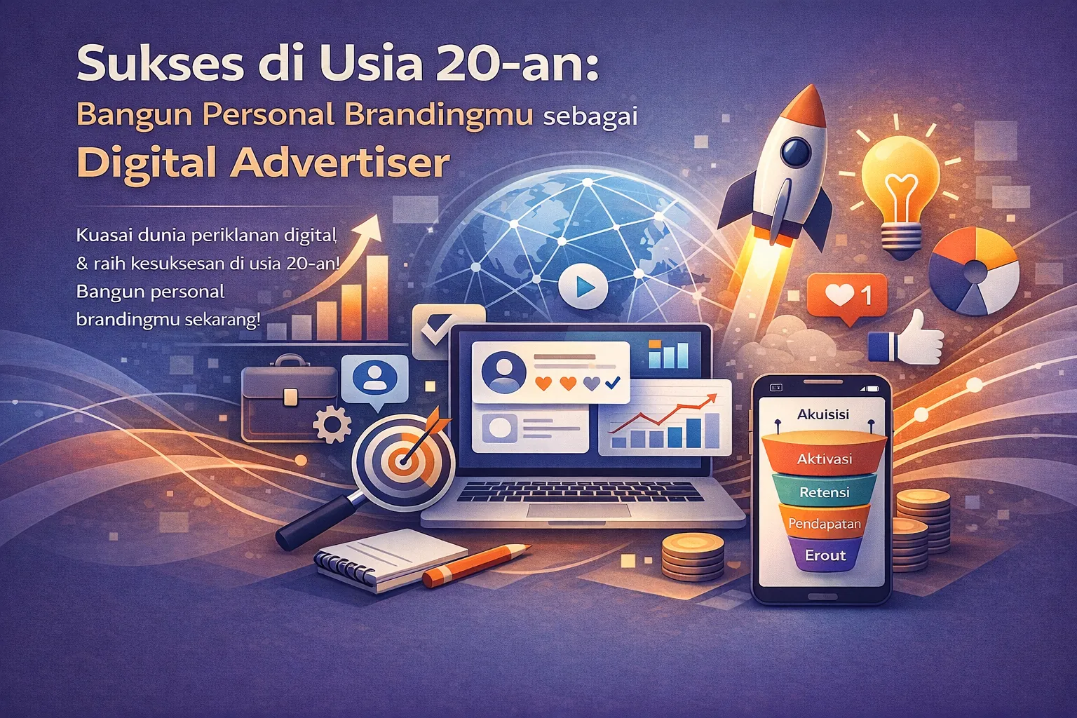 Sukses di Usia 20-an: Bangun Personal Brandingmu sebagai Digital Advertiser