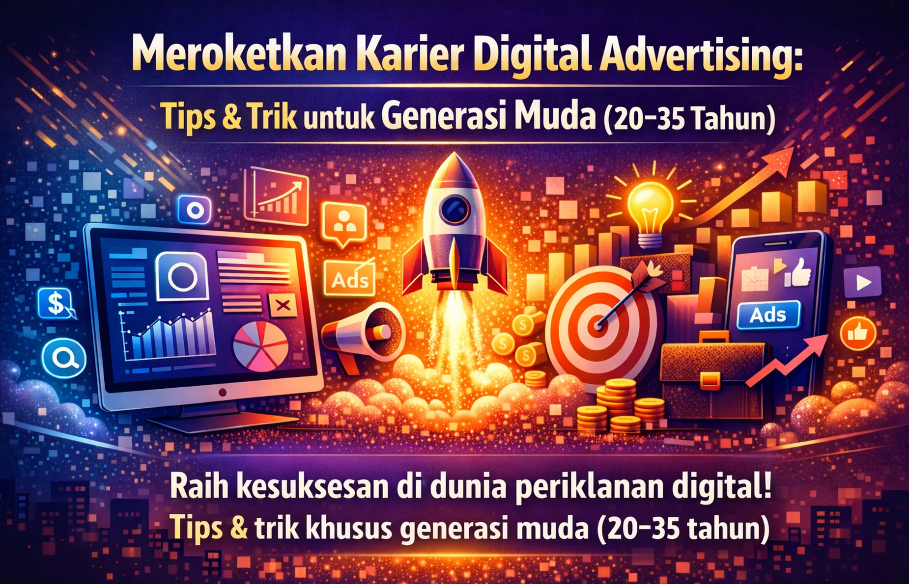 Meroketkan Karier Digital Advertising: Tips & Trik untuk Generasi Muda (20-35 Tahun)